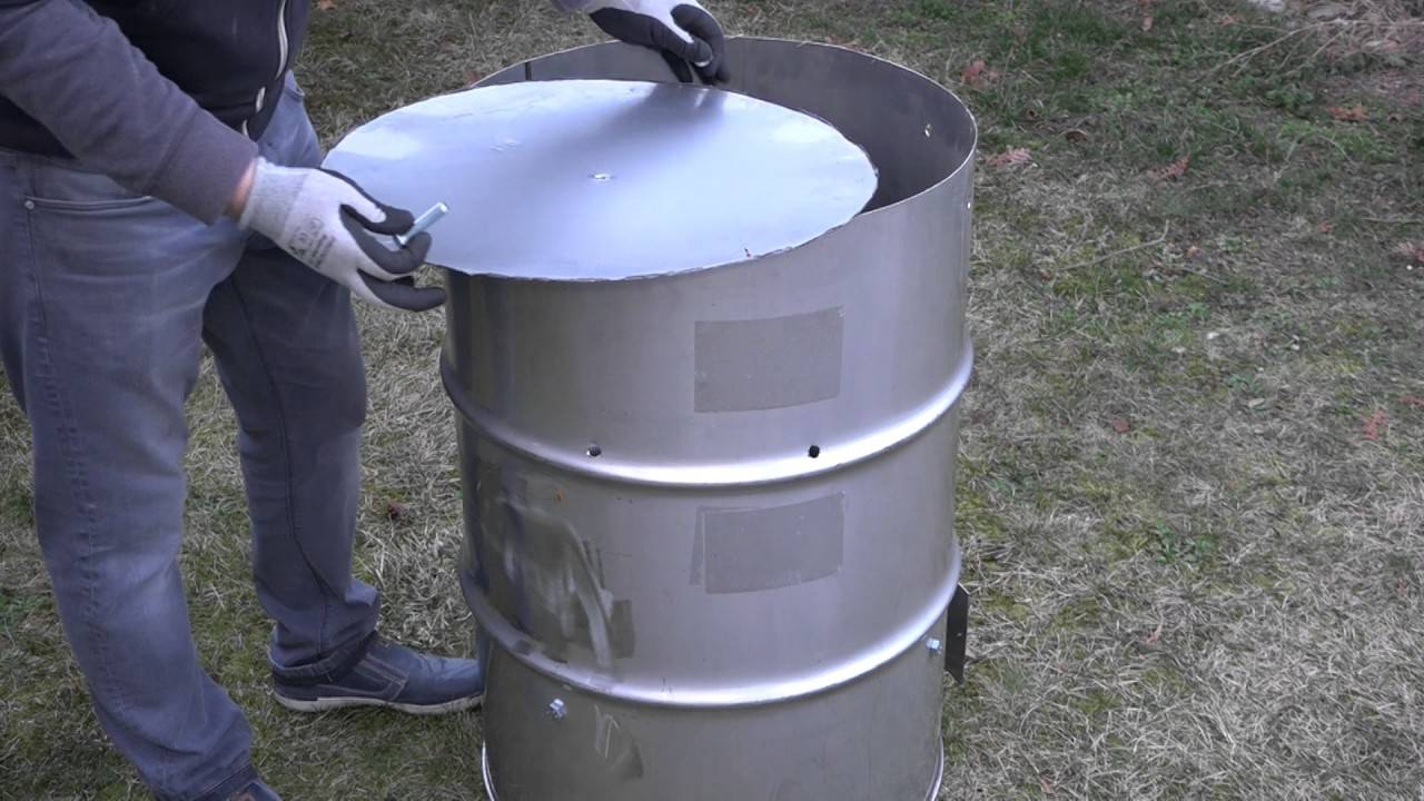 Коптильня холодного копчения из бочки своими руками: 100 и 200 литров