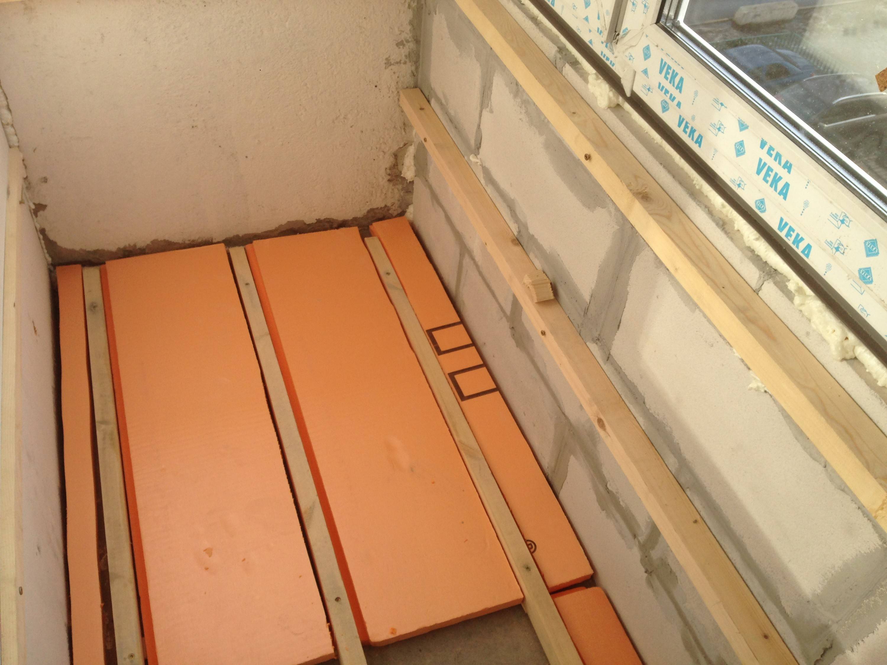 Утепление балкона пеноплексом: технология отделки пола, потолка и стен, инструкция, видео и фото