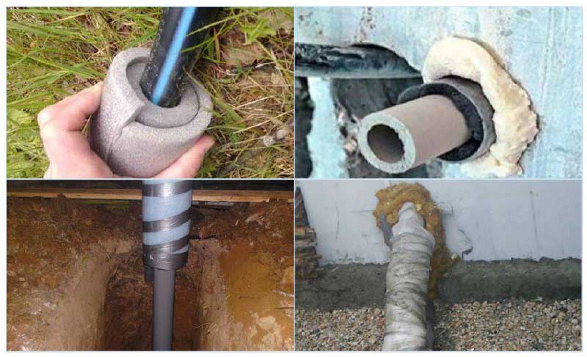 Утепление водопровода – теплоизоляция труб водоснабжения + фото-видео