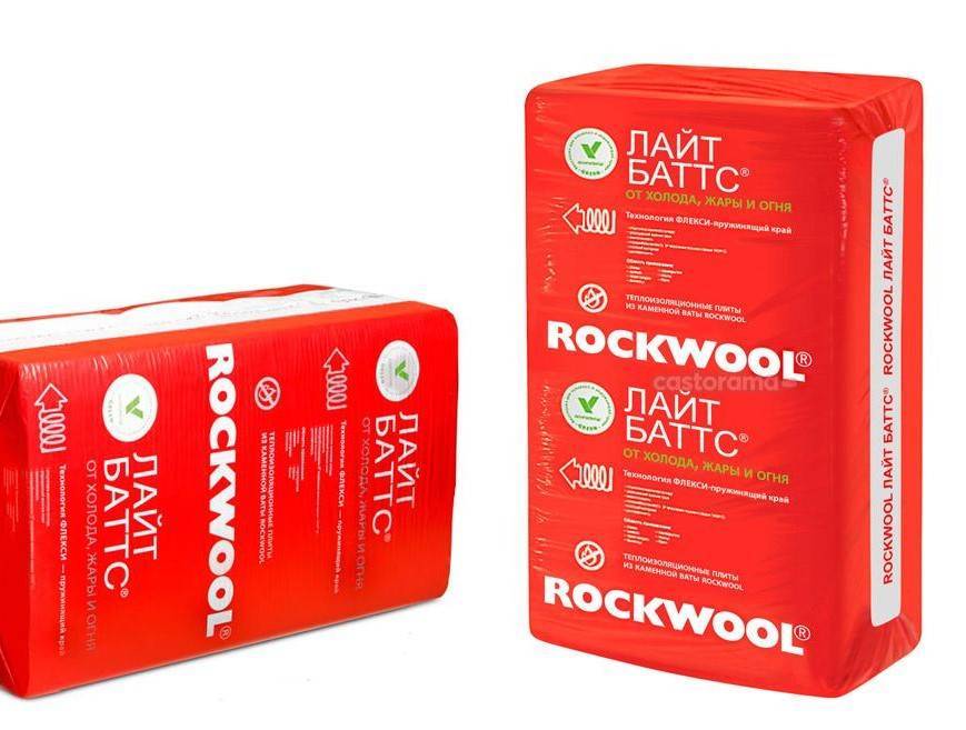 Rockwool лайт баттс - технические характеристики и плотность плит