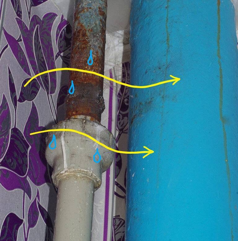Как заделать свищ в трубе под давлением в водопроводной или отопительной системе