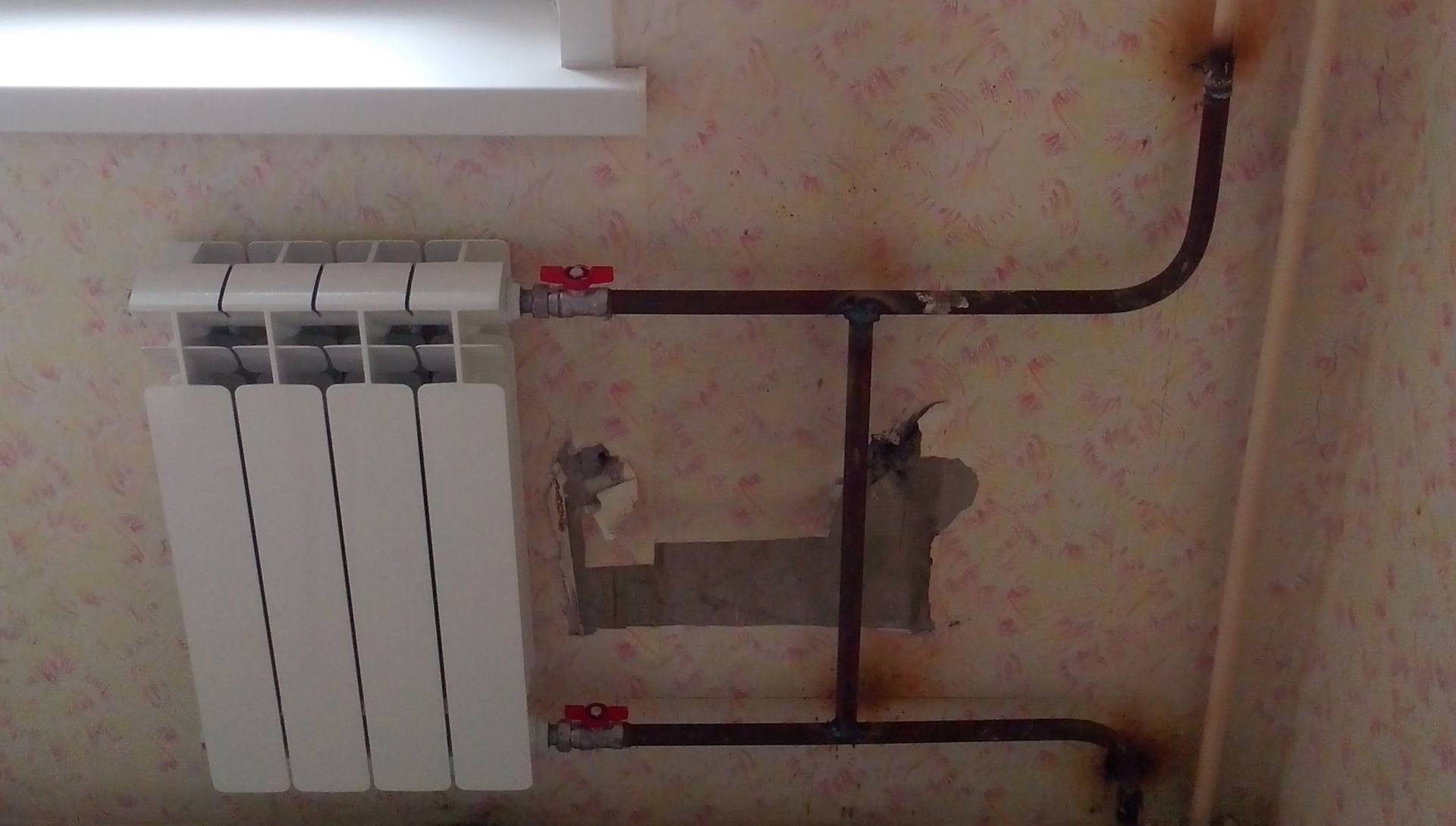 Установка радиаторов отопления своими руками: инструкция для квартиры