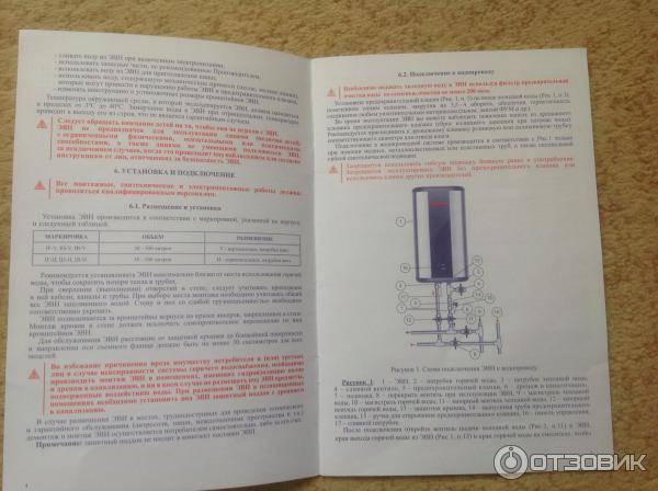 Как правильно включить водонагреватель термекс: порядок действий