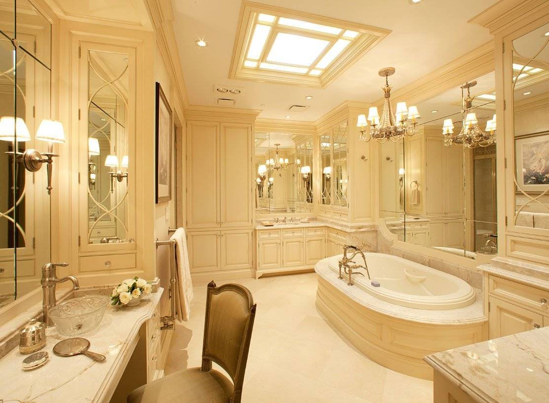 Интерьеры самых красивых ванных комнат (55 фото) | vksplus