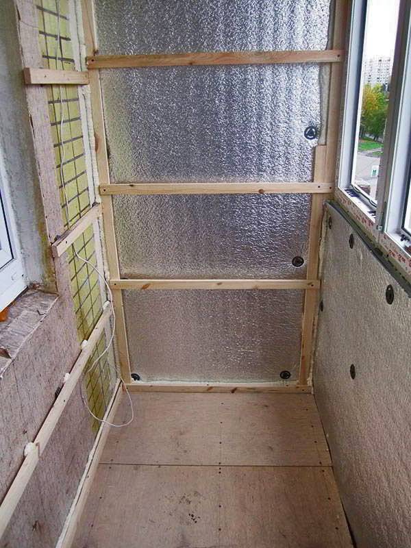 Чем утеплить балкон: лучшие материалы для теплоизоляции лоджии изнутри своими руками