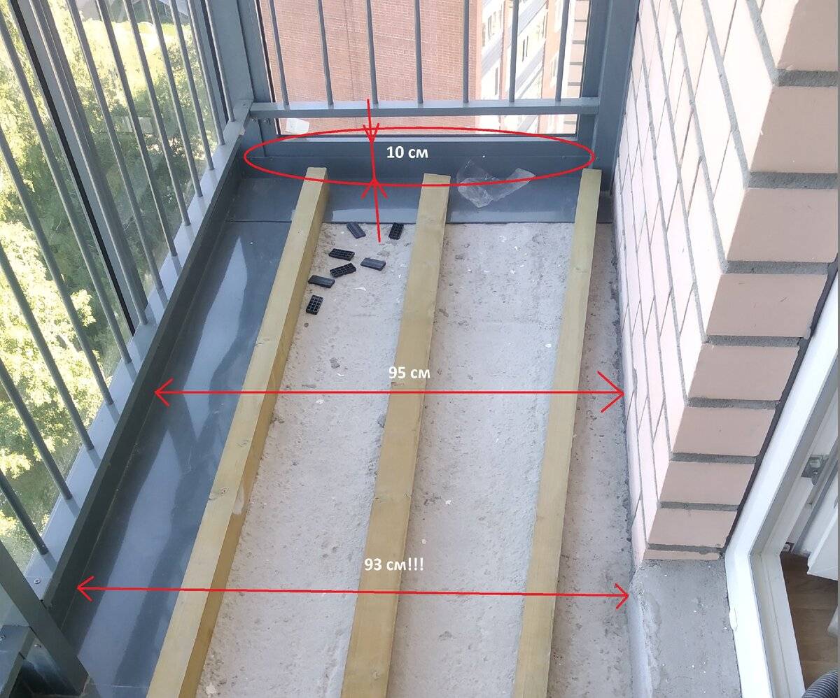 Водяной пол на балконе: как сделать теплую лоджию, как организовать отопление от котла, как произвести расчет, какие трубы использовать?