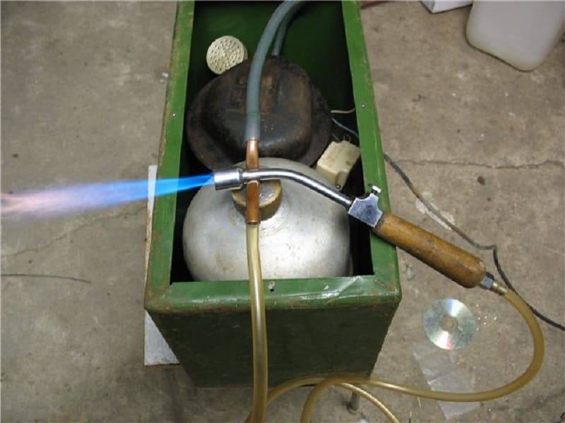 Газовые горелки для пайки своими руками - инструкция по изготовлению