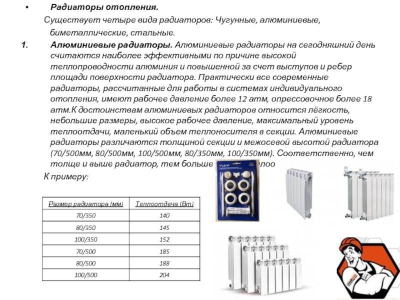 Биметаллические радиаторы отопления, какой луче, описание и фото