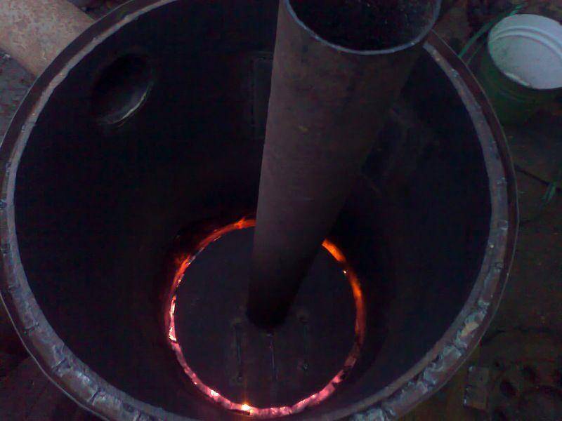 Бубафоня своими руками - как сделать печь длительного горения из газового баллона