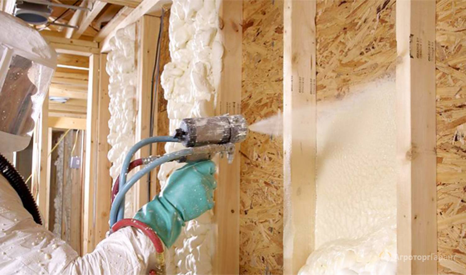 Особенности нанесения пенополиуретановых утеплителей на стены домов, теплоизоляция из ппу чердачных строений