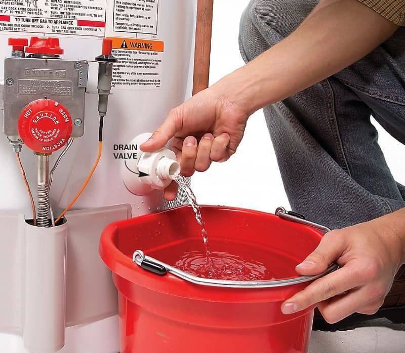 3 способа слить воду с водонагревателя аристон и других